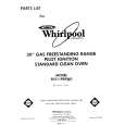 WHIRLPOOL SF311PSRW0 Parts Catalog WHIRLPOOL SF311PSRW0 Parts Catalog