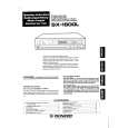 PIONEER SX1600L Owners Manual PIONEER SX1600L Owners Manual