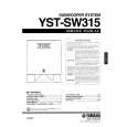 YAMAHA YSTSW315 Service Manual YAMAHA YSTSW315 Service Manual