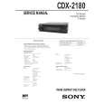 UNKNOWN CDX2180 Service Manual UNKNOWN CDX2180 Service Manual