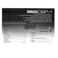 YAMAHA DSP-1 Owners Manual YAMAHA DSP-1 Owners Manual