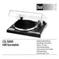 DUAL CS5000 Owners Manual DUAL CS5000 Owners Manual