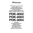 PIONEER PDK-4002 Owners Manual PIONEER PDK-4002 Owners Manual