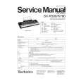 TECHNICS SXK500 Service Manual TECHNICS SXK500 Service Manual