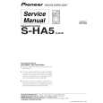 PIONEER S-HA5/XJC/E Service Manual PIONEER S-HA5/XJC/E Service Manual
