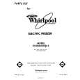 WHIRLPOOL EV200NXKW3 Parts Catalog WHIRLPOOL EV200NXKW3 Parts Catalog