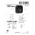 SONY XSE1061 Service Manual SONY XSE1061 Service Manual