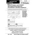 HITACHI VTFX752ELN Service Manual HITACHI VTFX752ELN Service Manual