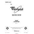 WHIRLPOOL LE3300XSW0 Parts Catalog WHIRLPOOL LE3300XSW0 Parts Catalog