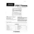 PIONEER VSX7300 Owners Manual PIONEER VSX7300 Owners Manual