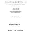 MICHELL ORBE Owners Manual MICHELL ORBE Owners Manual