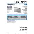SONY DSC-T70 LEVEL2 Service Manual SONY DSC-T70 LEVEL2 Service Manual