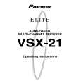 PIONEER VSX-21 Owners Manual PIONEER VSX-21 Owners Manual