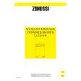 ZANUSSI TCS675E Owners Manual ZANUSSI TCS675E Owners Manual