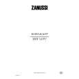 ZANUSSI ZRT14FC Owners Manual ZANUSSI ZRT14FC Owners Manual