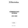 ELECTROLUX EKC5609 Owners Manual ELECTROLUX EKC5609 Owners Manual