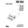 SONY VIW-5000 Service Manual SONY VIW-5000 Service Manual