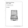 SENNHEISER TS 2012 Owners Manual SENNHEISER TS 2012 Owners Manual