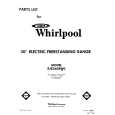 WHIRLPOOL RJE360BW0 Parts Catalog WHIRLPOOL RJE360BW0 Parts Catalog