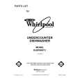 WHIRLPOOL DU8700XY1 Parts Catalog WHIRLPOOL DU8700XY1 Parts Catalog