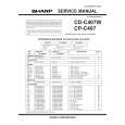 SHARP CD-C407W Service Manual SHARP CD-C407W Service Manual