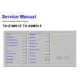 PANASONIC TX25MD1F Service Manual PANASONIC TX25MD1F Service Manual