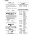 SHARP XG-NV330XA Parts Catalog SHARP XG-NV330XA Parts Catalog