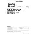 PIONEER GM-X552/XR/ES Service Manual PIONEER GM-X552/XR/ES Service Manual