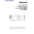 PANASONIC PTL759E Owners Manual PANASONIC PTL759E Owners Manual