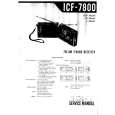 SONY ICF7800 Service Manual SONY ICF7800 Service Manual