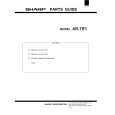 SHARP AR-TR1 Parts Catalog SHARP AR-TR1 Parts Catalog