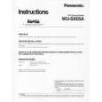 PANASONIC WUSX05 Owners Manual PANASONIC WUSX05 Owners Manual