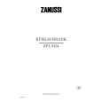 ZANUSSI ZPL9154 Owners Manual ZANUSSI ZPL9154 Owners Manual