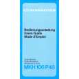SENNHEISER MKH 106 P 48 Owners Manual SENNHEISER MKH 106 P 48 Owners Manual