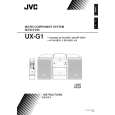 JVC UX-G1UB Owners Manual JVC UX-G1UB Owners Manual