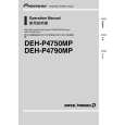 PIONEER DEHP4750MP Owners Manual PIONEER DEHP4750MP Owners Manual