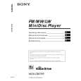 SONY MDXC8970R Owners Manual SONY MDXC8970R Owners Manual