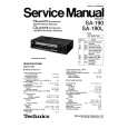 TECHNICS SA190/L Service Manual TECHNICS SA190/L Service Manual