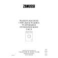 ZANUSSI F805N Owners Manual ZANUSSI F805N Owners Manual