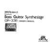 ROLAND GR-33B Owners Manual ROLAND GR-33B Owners Manual