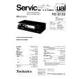 TECHNICS RSB105 Service Manual TECHNICS RSB105 Service Manual