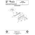 WHIRLPOOL DU1098XRW0 Parts Catalog WHIRLPOOL DU1098XRW0 Parts Catalog