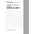 PIONEER VSX-C301-S/FLXU Owners Manual PIONEER VSX-C301-S/FLXU Owners Manual