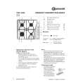 WHIRLPOOL TGV 3402-1 IN Quick Start WHIRLPOOL TGV 3402-1 IN Quick Start