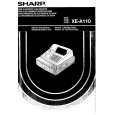 SHARP XE-A110 Owners Manual SHARP XE-A110 Owners Manual