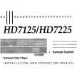 HARMAN KARDON HD7125 Owners Manual HARMAN KARDON HD7125 Owners Manual