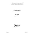 ZOPPAS PA20R Owners Manual ZOPPAS PA20R Owners Manual