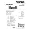 SONY FH-E636CD Service Manual SONY FH-E636CD Service Manual
