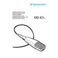 SENNHEISER MD421-II Owners Manual SENNHEISER MD421-II Owners Manual
