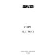 ZANUSSI ZOS71L Owners Manual ZANUSSI ZOS71L Owners Manual